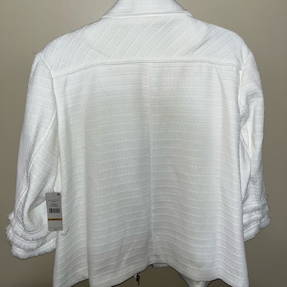 Multiples Women's White Jacket - Picture 4 of 6